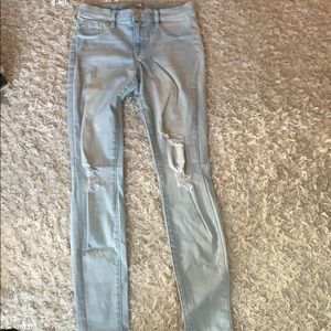 5 for $15 ripped skinny jeans